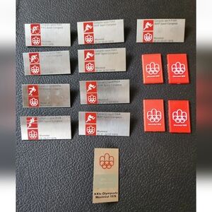 Montreal 1976 Olympic Pins Set
